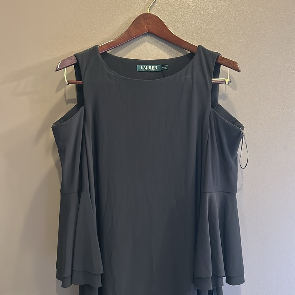 NWT Ralph Lauren Black Dress Size 14
